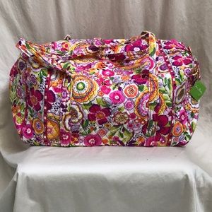 Vera Bradley Large Duffel Clementine